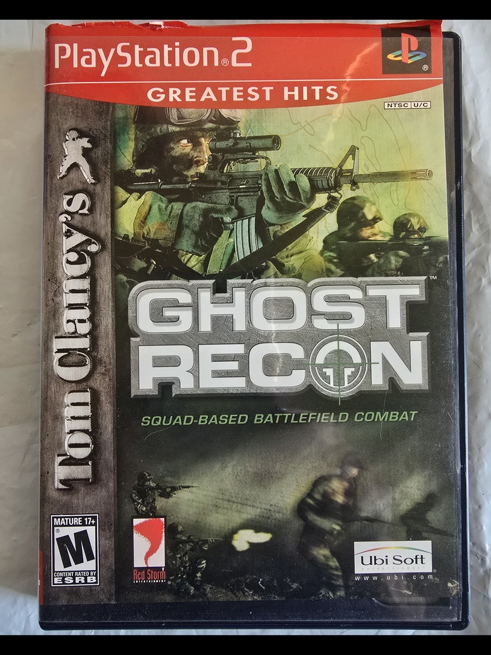 Tom Clancy's Ghost Recon (PlayStation 2) - Like New Absolutely No Scratches